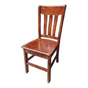 免安装榫卯结构全实木椅子家用靠背椅餐厅靠背凳木头椅子实木餐椅