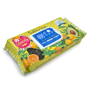 日本 BCL Saborino 早安晚安面膜 60秒 活肤滋润肌肤懒人急救免洗