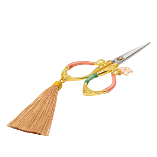 清山胡同复古中式合金茶剪家用功夫茶具茶道配件精致茶包剪茶艺剪