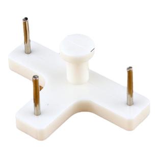 T形长针卡夹槽孔墙钉壁挂铝合金框卡槽暗挂隐形无痕钉免打孔挂钩