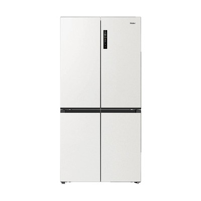 海尔冰箱小红花516L十字四开门超薄零嵌一级变频无霜家用官方正品