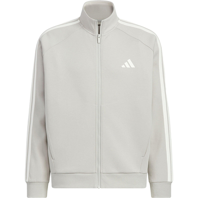 Adidas/阿迪达斯正品2025夏季款男士耐穿针织休闲立领外套KC2848