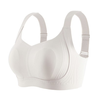 安娜蜜语大码显小无痕防凸点文胸