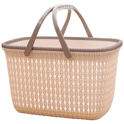 手提洗澡篮子透气卫生加厚牢固