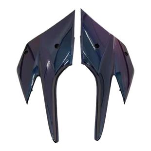 国产H2摩托车400跑车配件适用鹏城 PC200-4S机车塑料外壳排气护罩