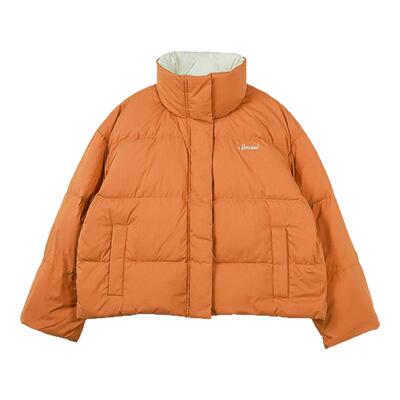 A21女装厚羽绒服秋冬款白鸭绒休闲百搭加厚保暖外套户外通勤休闲