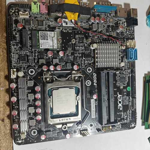 议价acer ITX B360主板 双DDR4插槽 带COM口