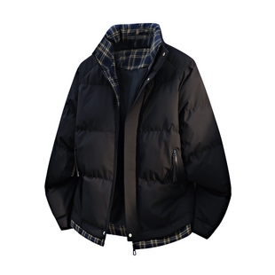 NASA STUSY美式2025冬季新款加厚保暖棉衣男款棉袄羽绒棉服外套