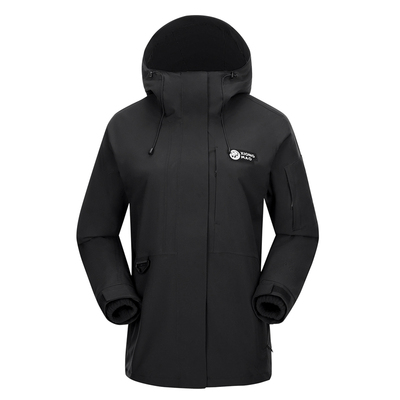 熊猫抓绒内胆冲锋衣外套三合一