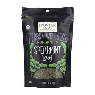 Traditional美国认证TM留兰香薄荷叶茶Frontier无咖啡因Spearmint
