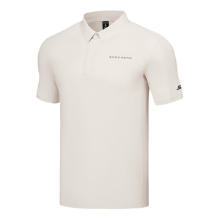 Skechers斯凯奇夏透气舒适短袖T恤男休闲POLO衫 P225M013/00F1