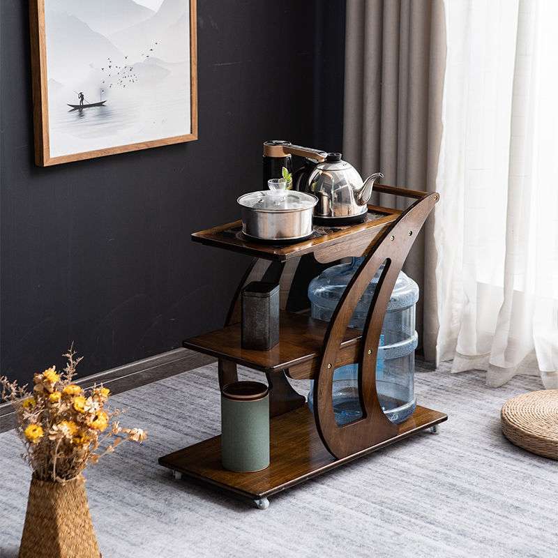 移动茶车泡茶台烧水壶一体架子家用茶桌办公茶水柜客厅沙发边茶几