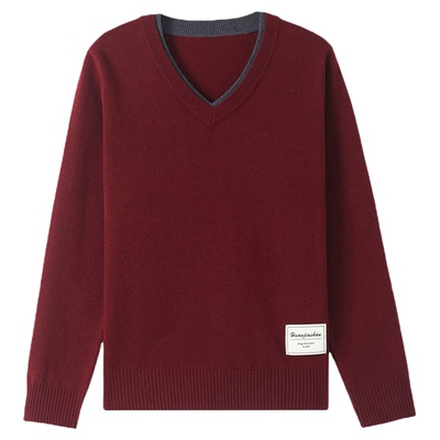 恒源祥羊绒毛衣女针织衫加厚上衣