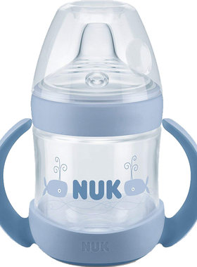 NUK超宽口防漏呛婴儿鸭嘴杯150ml
