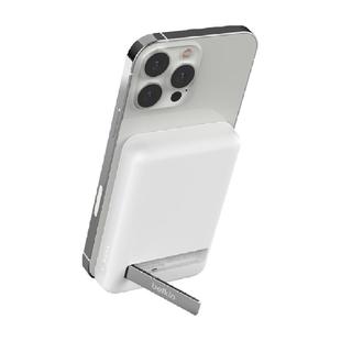 Belkin贝尔金MagSafe磁吸充电宝适苹果带四向支架快充3C认证安全