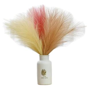 网红仿真芦苇人造花蒲苇装饰烟花草摆件摄影道具商场美陈婚庆背景