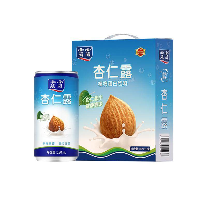 【手提礼盒】露露经典杏仁露180ml*12*2箱植物蛋白奶送礼饮料