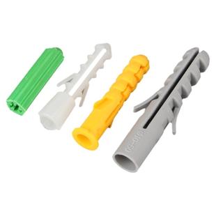 小黄鱼塑料膨胀管尼龙膨胀螺丝鱼形涨塞胶粒锚栓胶塞M5M6M8M10M12