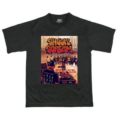 SHOCKSCREAM短袖美式街舞T恤