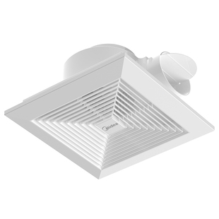 美的排气扇厨房卫生间集成吊顶换气扇天花板吸顶式强力轻音排风扇