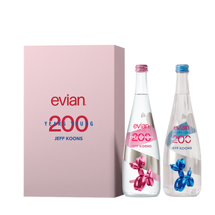 evian依云200周年杰夫昆斯 · 气球狗联名礼盒收藏送礼750ml*2瓶