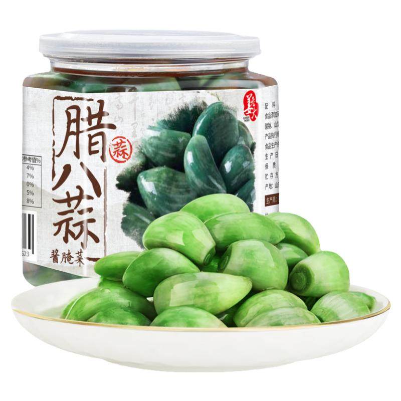 山东正宗腊八蒜开胃解腻下饭菜