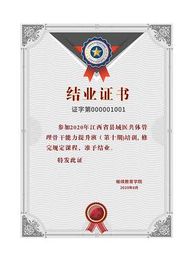 荣誉证书制作烫金定做结业证书幼儿园证件打印奖状定制优秀员工获奖一等奖内芯内页结训捐赠聘书比赛企业培训