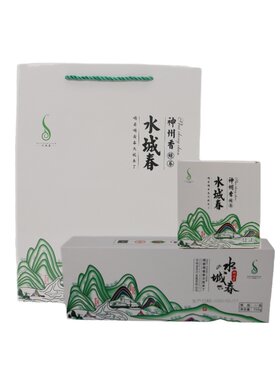 2026新茶叶贵州高山绿茶水城春茶神州香雨前茶150g条形送礼送领导