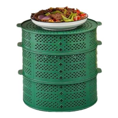 保温菜罩带盖饭桌剩饭剩菜多功能罩菜罩多层收纳冬天防虫蝇盖菜罩