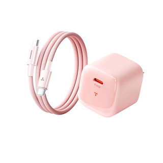 图拉斯小冰块Lite适用苹果充电器充电头iPhone17ProMax充电线16手机15快充14氮化镓13数据typec插头20套装45W