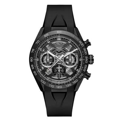 【自营】TAG Heuer泰格豪雅 卡莱拉机械钛金属男表CBU2080.FT6272