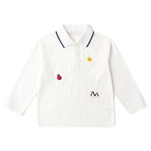 【100%棉】嘟嘟家男童长袖T恤春季儿童白t恤春装女童衬衫上衣童装