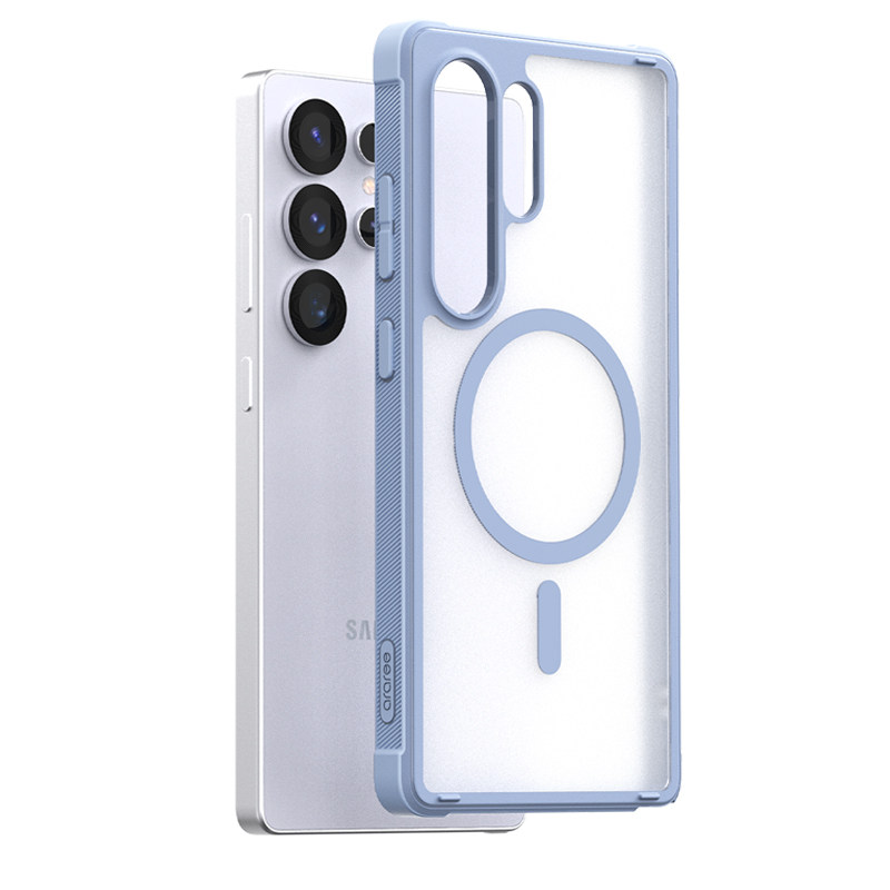 韩国araree磁吸防摔手机壳适用于三星Galaxy S25Ultra手机保护壳简约哑光肤感商务magsafe保护套