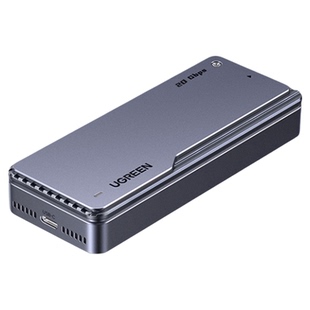 绿联m.2固态硬盘盒20Gbps移动usb3.2高速NVMe/sata协议m2外接盒子