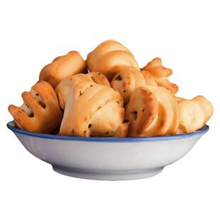 山西特产烤花卷烤馍丁吕梁临县远洋纯碱养胃三交干馍馍原味小馒头