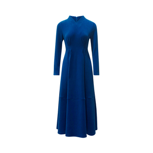 杨丽萍官方旗舰店雀云裳民族风国风优雅高级感长袖连衣裙女秋冬