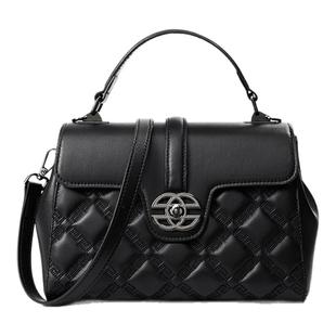 琳蒂袋鼠头层牛皮斜挎包2025新款真皮手提包生日礼物送老婆女朋友