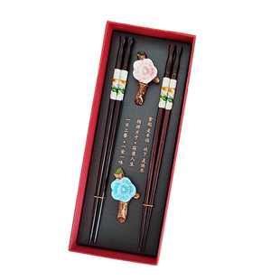 廉洁小礼品清廉文创礼盒莲花梅花筷子纪念品家风主题产品伴手礼