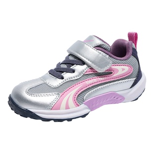 双星童鞋女童运动鞋2026春秋新款中大童网面透气儿童鞋子女孩跑鞋