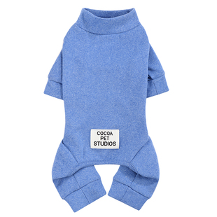 德绒打底衫宠物狗狗衣服小型犬泰迪法斗牛博美比熊猫咪贵宾秋冬装