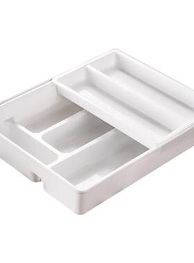 韩国进口餐具收纳盒双层分格
