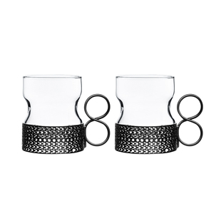 【秒杀】芬兰iittala伊塔拉桑卡带柄热饮杯耐热玻璃咖啡杯