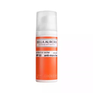 西班牙BellaAurora贝雅欧若拉小橘瓶防晒霜spf50水润养肤防水隔离