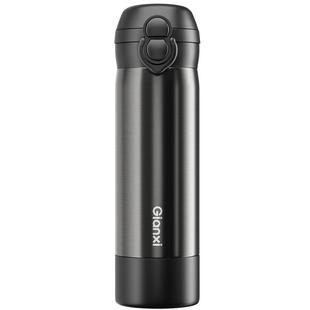 捷安玺保温杯男女学生上学专用水杯2025新高颜值儿童便携吸管杯子