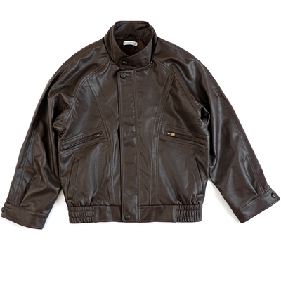 皮衣女夹克复古pu外套