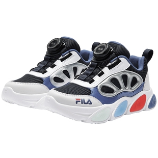 FILA斐乐儿童BOA旋钮童鞋2024夏季新款小童男女童摩天轮闪灯鞋潮