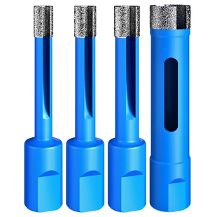 角磨机瓷砖打孔钻头加长全瓷砖专用石材大理石钻孔专用开孔器6mm