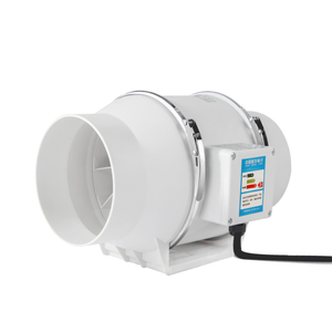 泓钧增压管道风机排气扇厨房排风扇卫生间换气扇家用排油烟大吸力