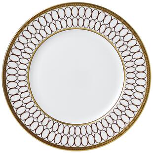 WEDGWOOD威基伍德金粉年华餐盘骨瓷盘子欧式西餐餐盘菜盘