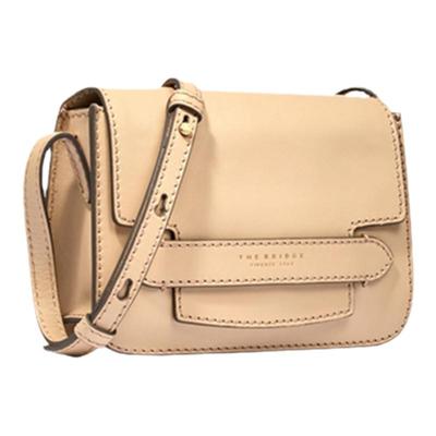 The Bridge/桥牌LUCREZIA系列手工牛皮植鞣工艺女斜挎单肩包